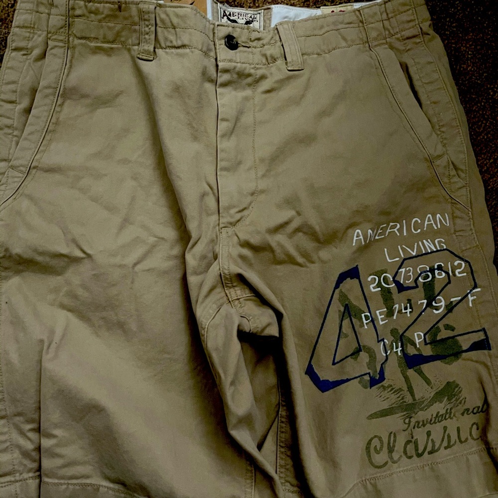 Khaki shorts